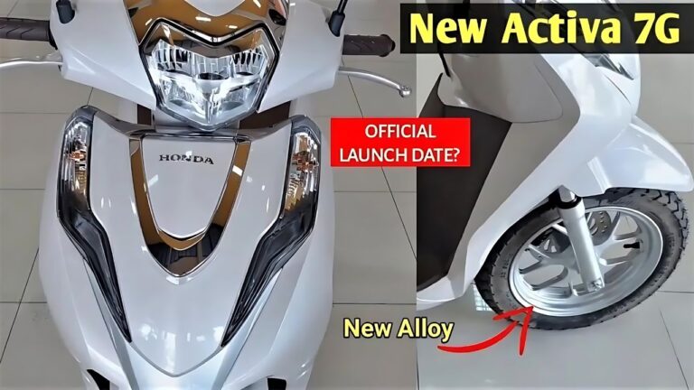 HONDA Activa 7G होंडा एक्टिवा 7G: स्कूटर की दुनिया में एक नया आयाम